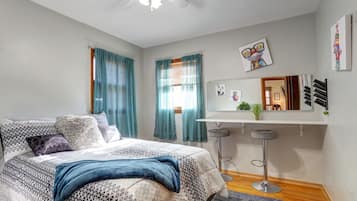 4 chambres, fer et planche Ă  repasser, lit parapluie, Wi-Fi gratuit
