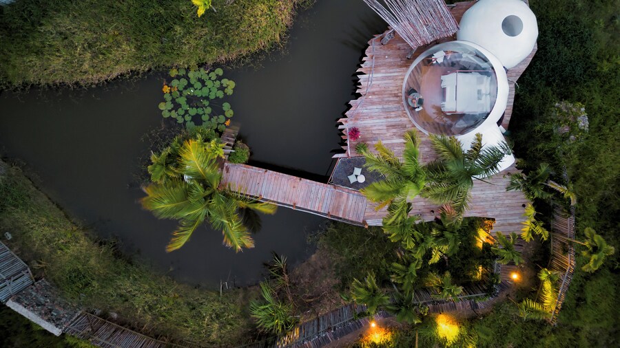 Green Land Bubble Glamping