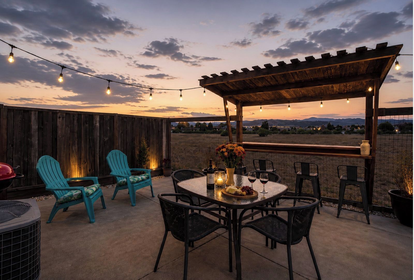 Outdoor dining