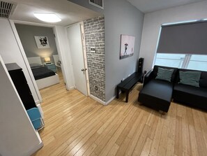 1 makuuhuone, silitysrauta/-lauta, Wi-Fi, vuodevaatteet