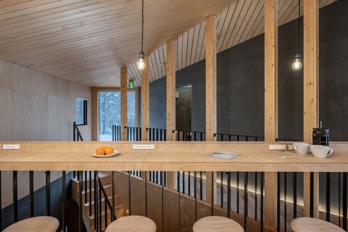 客室内のダイニングエリア