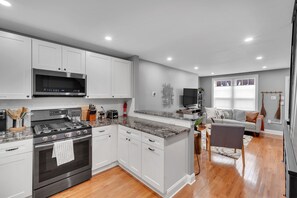 Fridge, microwave, oven, stovetop - ★ Stunning 3BR Modern Charm in South Philly ★ (Philadelphia)