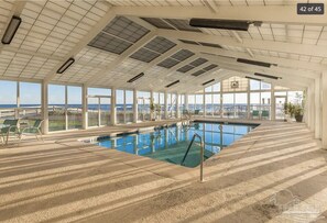 Indoor pool, outdoor pool
