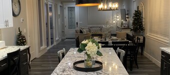 Glam modern farmhouse style in a gorgeous new custom home!