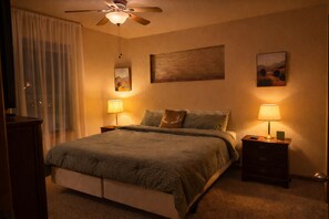 3 soverom, strykejern/-brett, reiseseng for barn og wi-fi