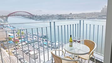 Doppia Superior, vista lago | Terrazza/patio