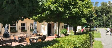 Udendørs spisemuligheder