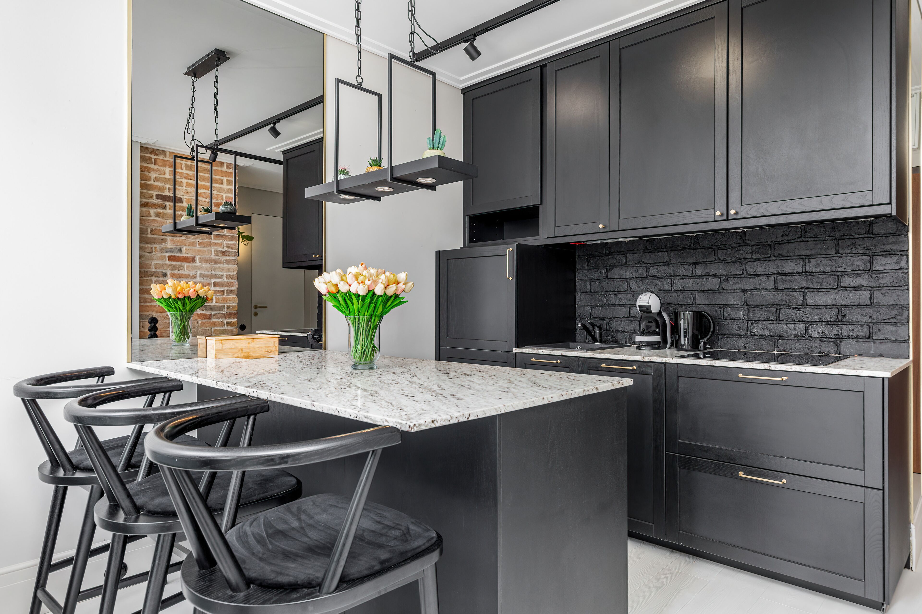 Apartment, 1 Schlafzimmer, Balkon | Eigene Kochnische | Geschirrspüler, Wasserkocher mit Kaffee-/Teezubehör, Wasserkocher