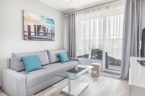 Apartment, 1 Bedroom, Balcony | Living room - Amber Estate III Apartments by Renters (Kolobrzeg)