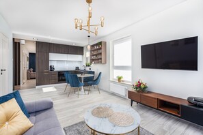 Living room - Amber Estate III Apartments by Renters (Kolobrzeg)