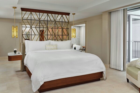 John Jacob Astor Suite, 1 Bedroom Suite, 1 King, Oceanfront, Balcony | Desk, iron/ironing board, free cribs/infant beds, free WiFi - The St. Regis Bermuda Resort (Town of St. George)