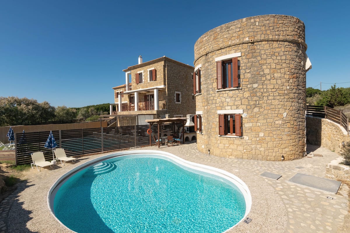 Villa, 1 Schlafzimmer, eigener Pool, Meerblick | Eigener Pool