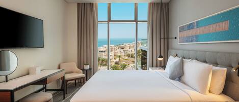 Hochwertige Bettwaren, Pillowtop-Betten, Minibar, Zimmersafe