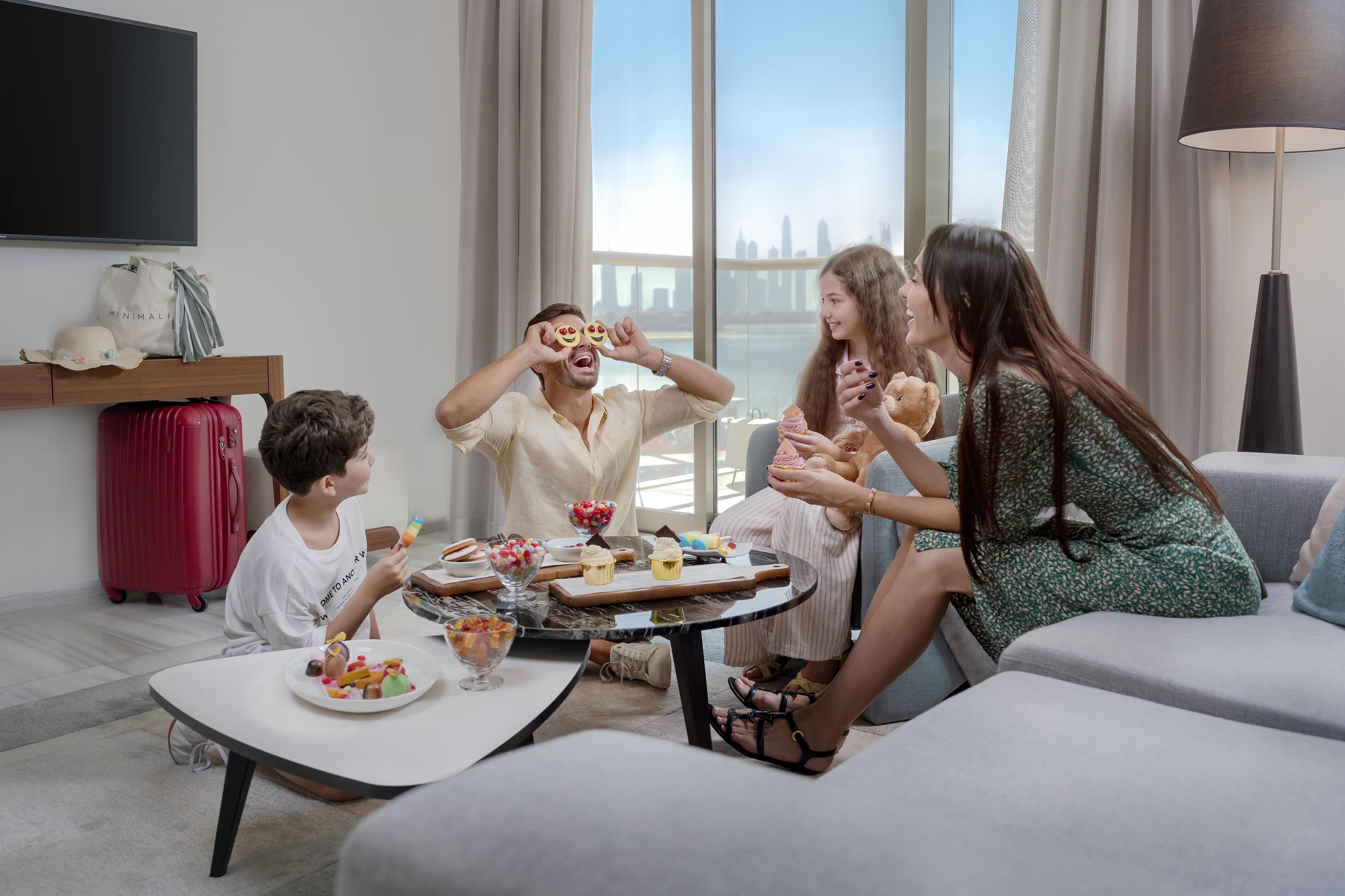 Sängtillbehör av högsta kvalitet, bäddmadrasser och minibar