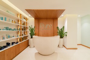 Salas de tratamiento para parejas, sauna y baño de vapor 
