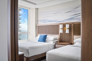 2 quartos, cofres nos quartos, ferros/tábuas de passar roupa