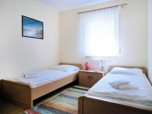 2 chambres, lit parapluie, Wi-Fi gratuit