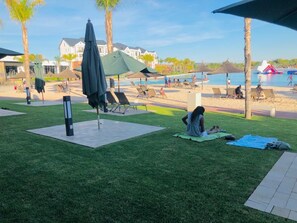 Property grounds - Come and relax at this beautiful gem, first man made crystal clear lagoon beach  (Pretoria)