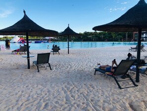 Property grounds - Come and relax at this beautiful gem, first man made crystal clear lagoon beach  (Pretoria)