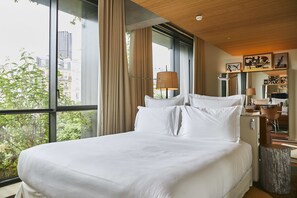 Suite Junior | Biancheria da letto di alta qualità, materassi a doppio strato, minibar