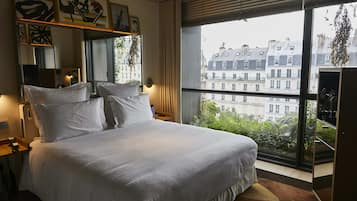 1 Schlafzimmer, hochwertige Bettwaren, Pillowtop-Betten, Minibar