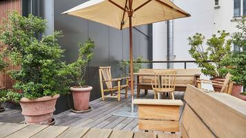 Habitació (Chambre communicante Terrasse) | Terrassa o pati