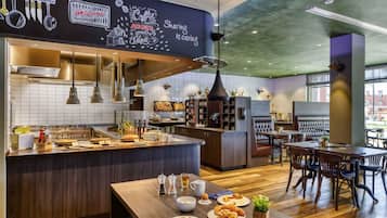 Daily buffet breakfast (EUR 18 per person)