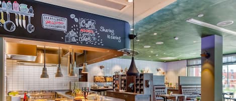 Daily buffet breakfast (EUR 18 per person)