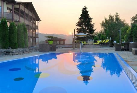 Indoor pool, a heated pool. Double room Premium - Hotel Freund