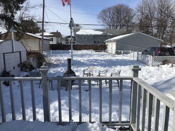 Overnattingsstedets uteområder