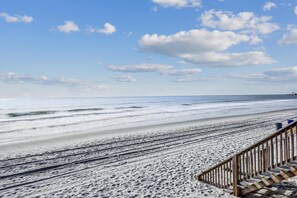 On the beach