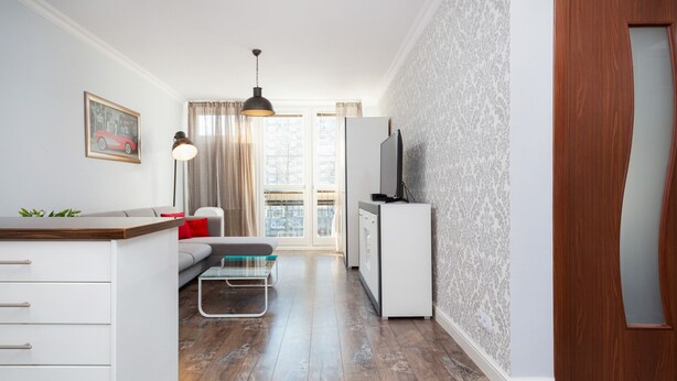 Living room - Apartments Warsaw Pereca by Renters (Warsaw)