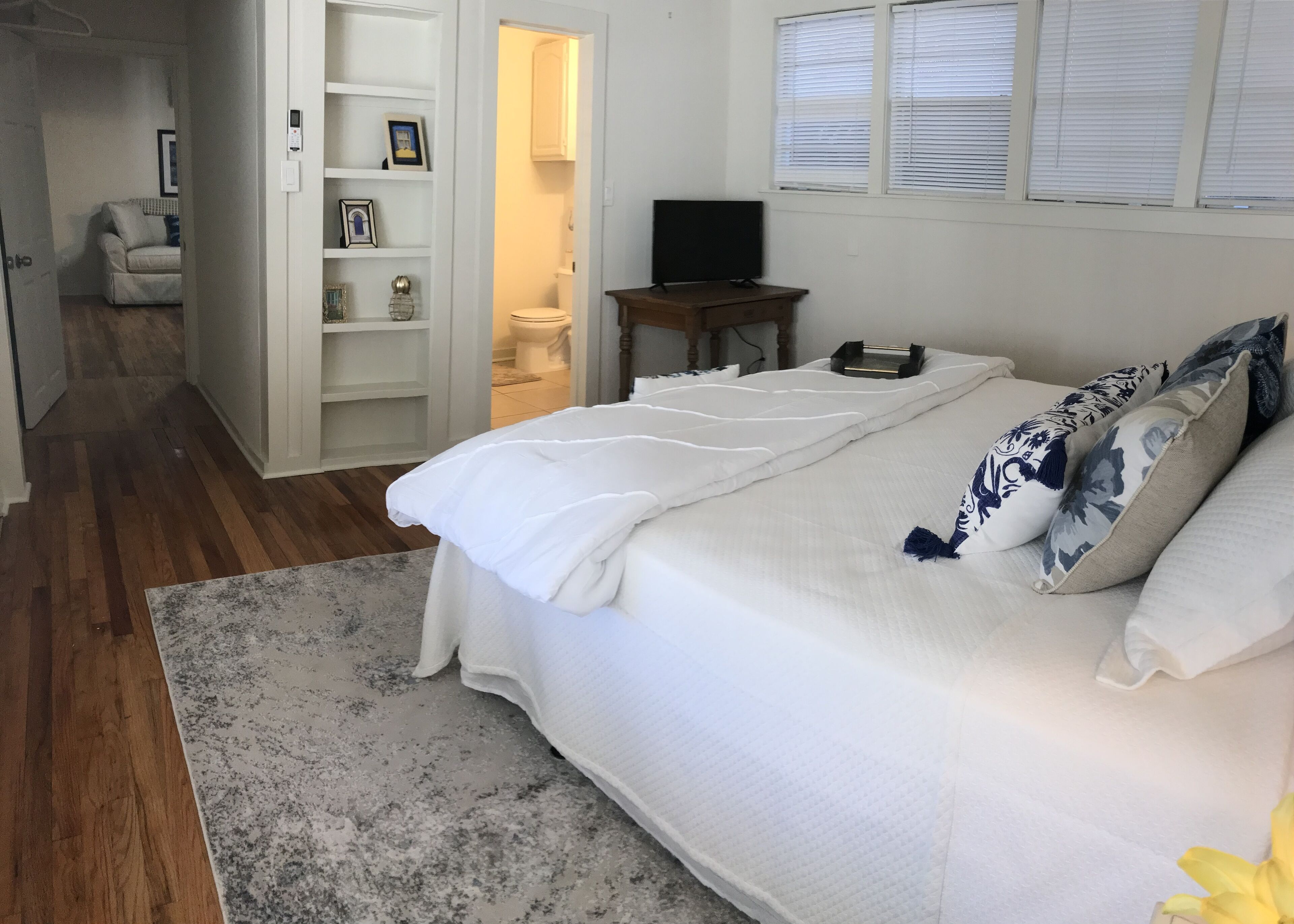 1 室のベッドルーム、アイロン / アイロン台、WiFi、ベッドシーツ