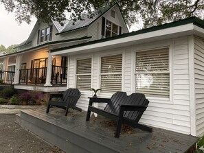Terrace/patio - Cottage 1 - Bayview Bungalow (Fairhope)