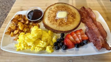 Desayuno continental incluido todos los días