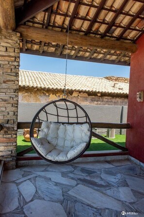 Terrace/patio - Pier Beach Hotel (Cabo Frio)