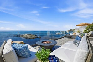 Terrace/patio - Sea Glass La Jolla | 3BR Oceanfront Retreat (San Diego)