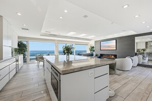 Fridge, microwave, stovetop, dishwasher - Sea Glass La Jolla | 3BR Oceanfront Retreat (San Diego)