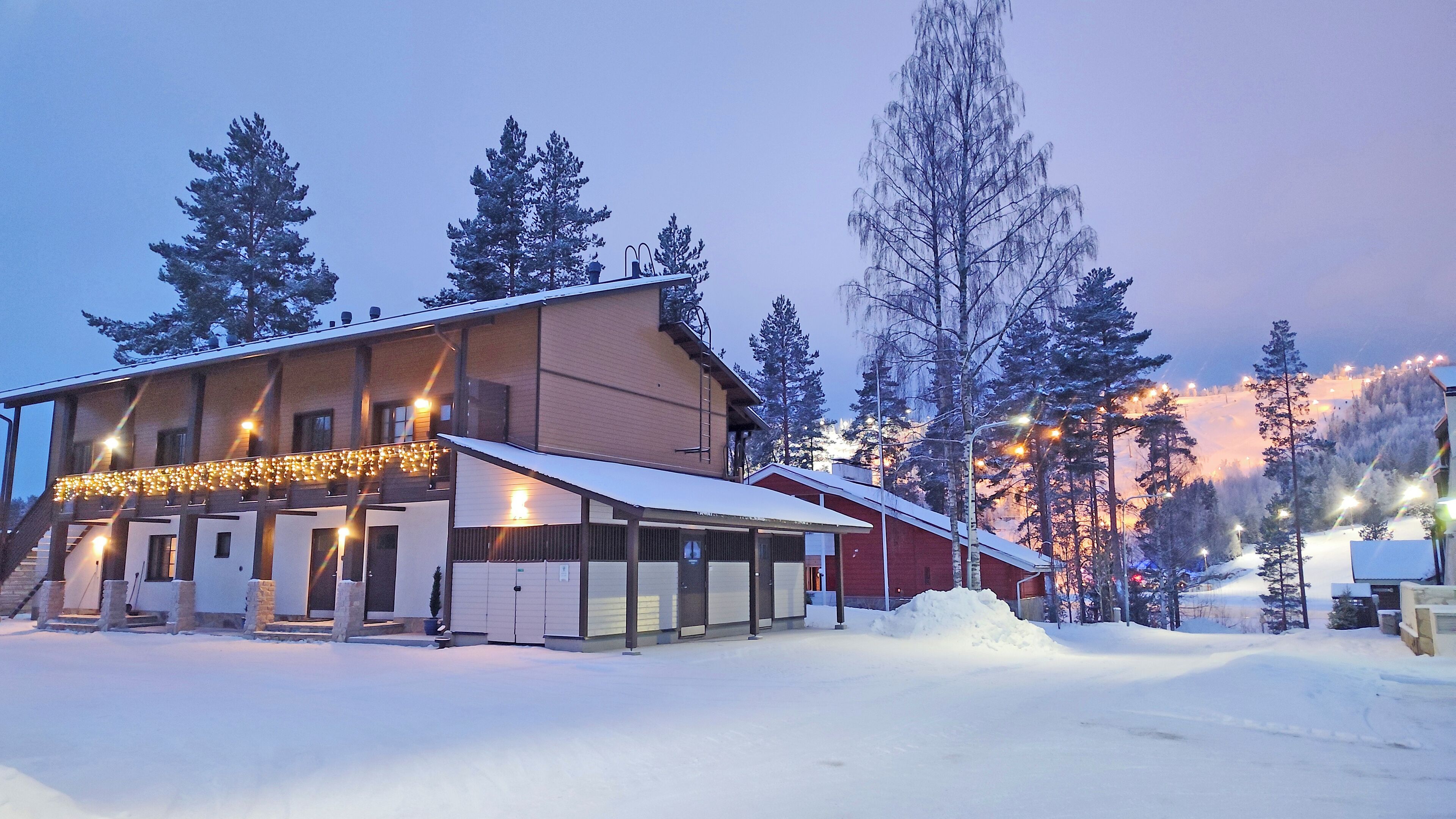 Fachada de la propiedad