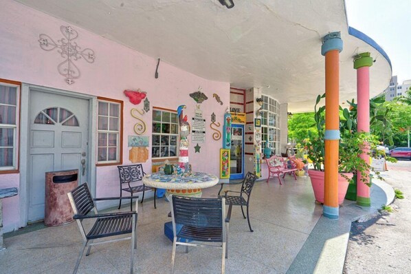 Restaurante al aire libre