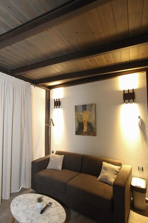 Living area - Medusa Hotel Apartments (Rethymno)