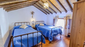 3 bedrooms, iron/ironing board, travel cot, WiFi