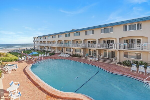 Una piscina climatizada