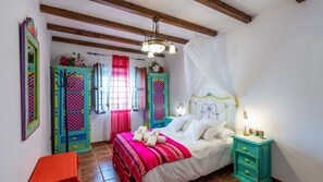 4 bedrooms, iron/ironing board, travel crib, WiFi