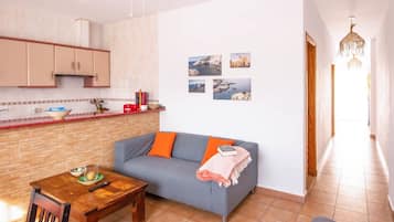 Televisie en een open haard