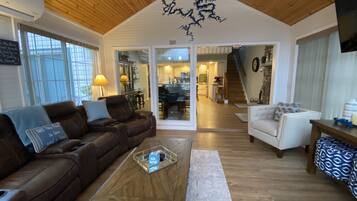 TV connectée, cheminée