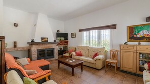 Fireplace, stereo