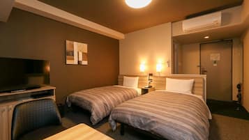 Habitación superior con 2 camas individuales, no fumadores | Escritorio, wifi gratis, ropa de cama