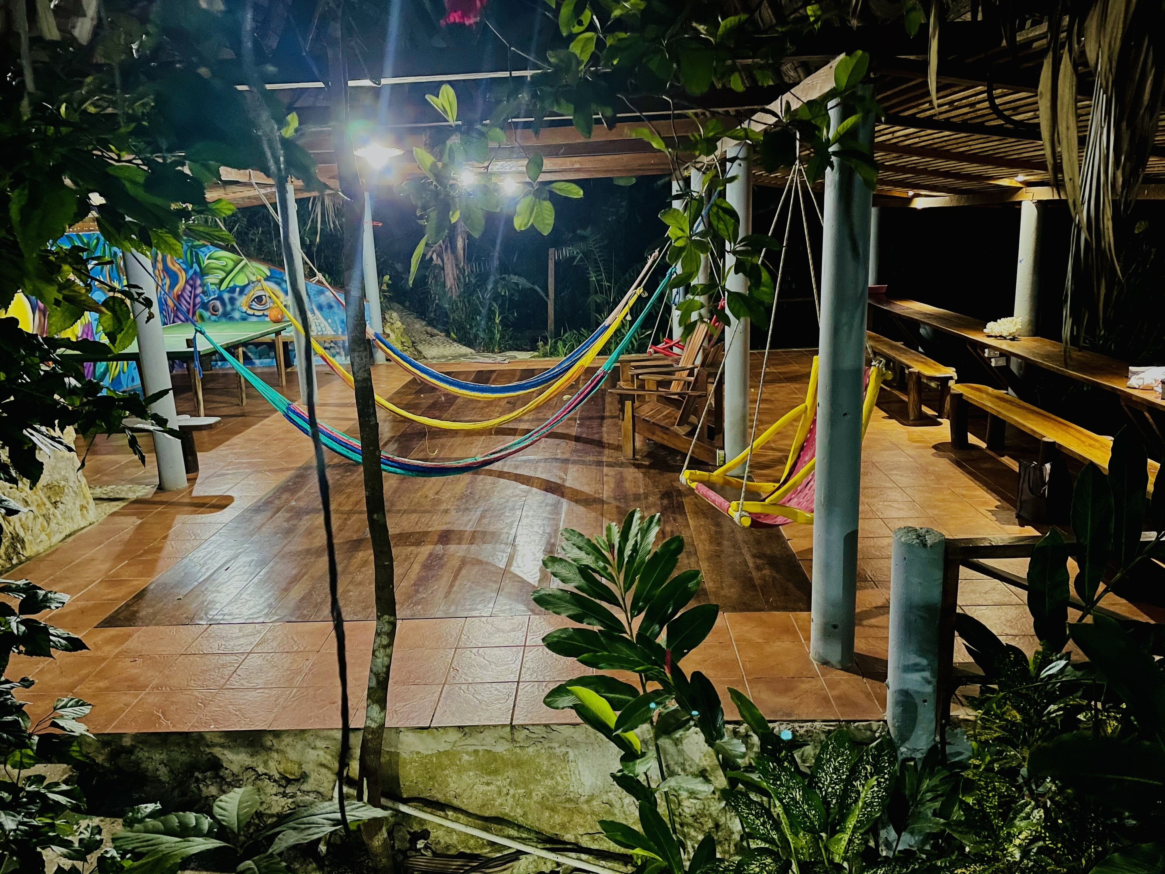 Sala de estar en el lobby