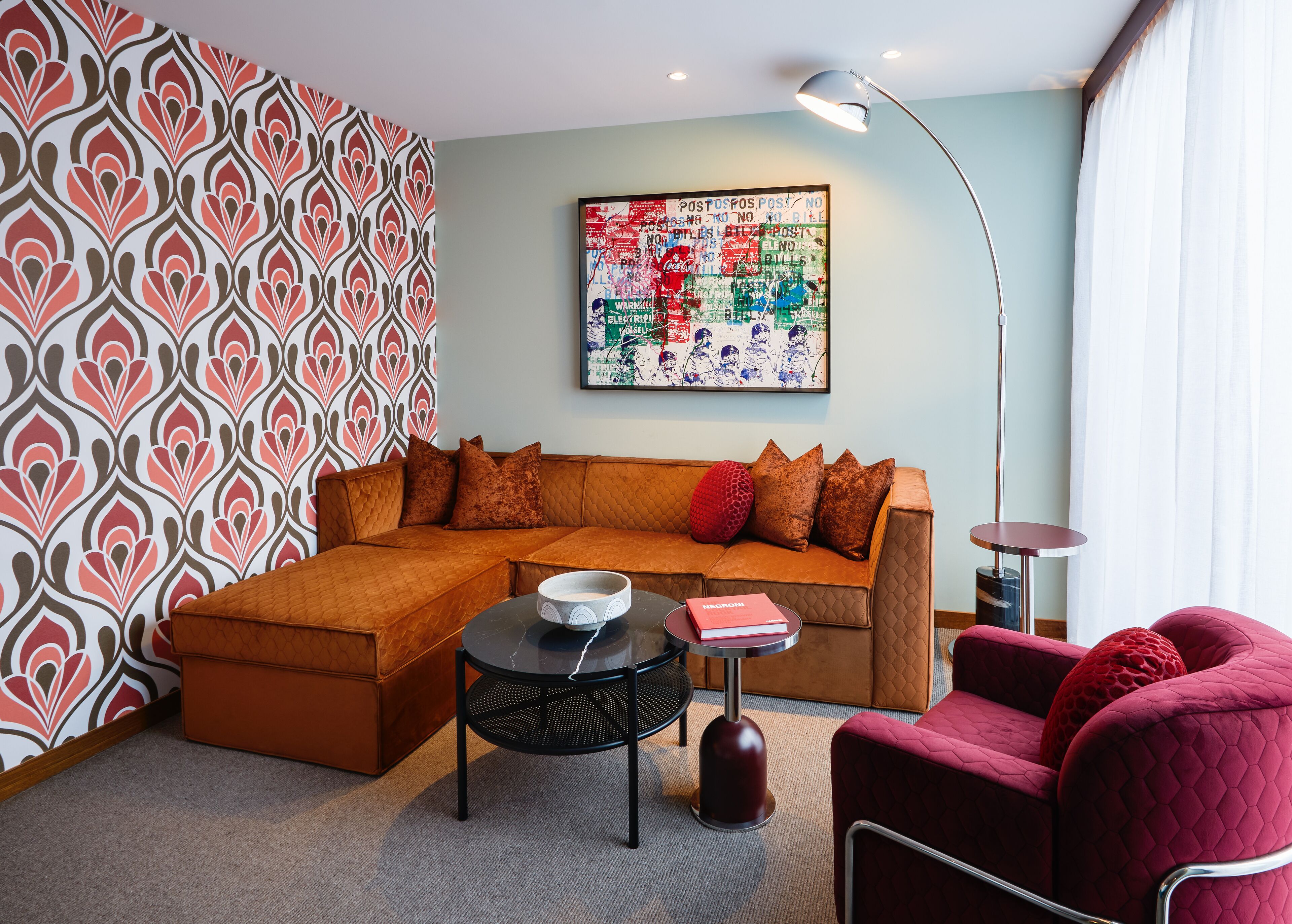 groovy suite | 1 bedroom, pillow-top beds, in-room safe, blackout curtains